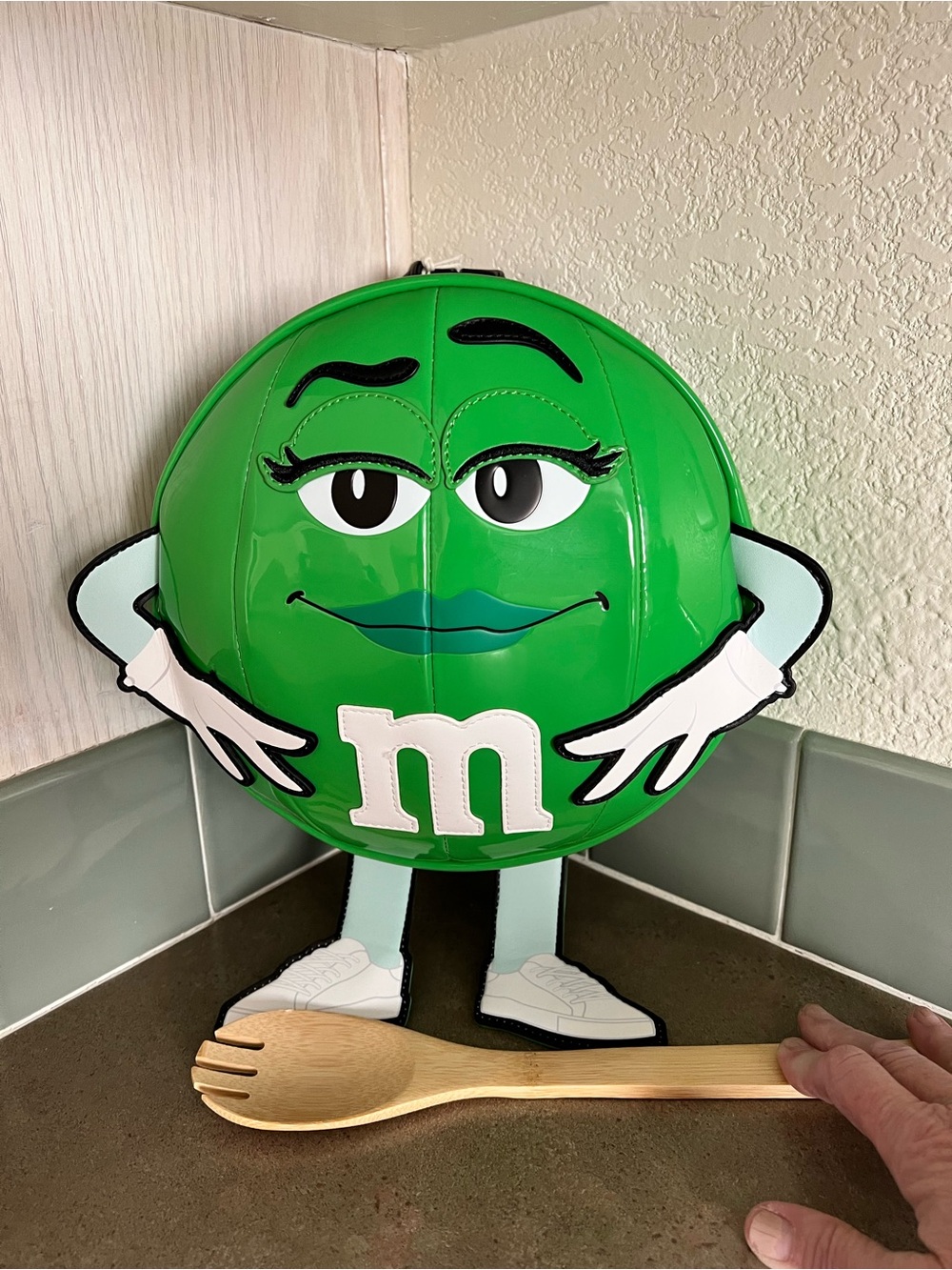 Loungefly Green M&M Character Party Bag - Picture 2 of 4